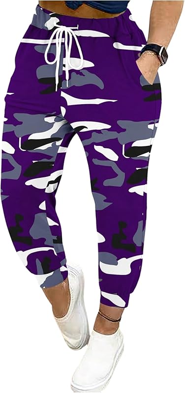 WDIRARA Joggers Drawstring Sweatpants Athletic